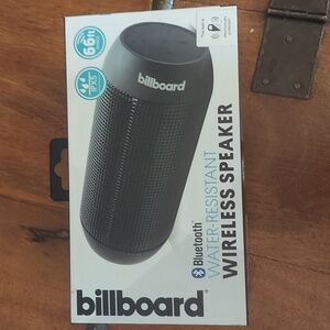 Wireless speaker water resistant